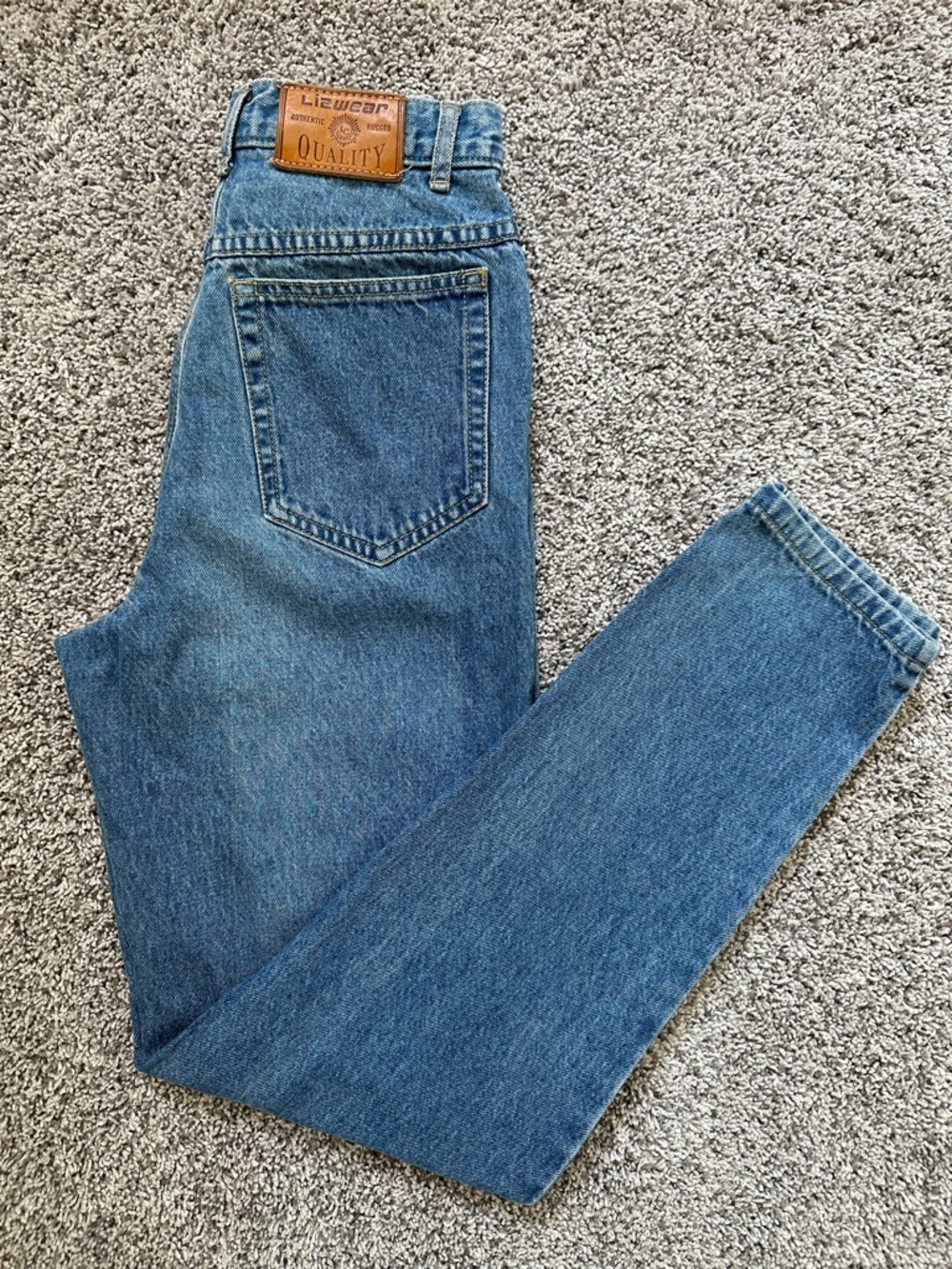 Vintage 90s Lizwear Hugh Waisted Mom Jeans
